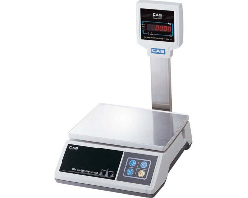 Весы CAS SWII-10 P электронные фасовочные со стойкой до 10 кг