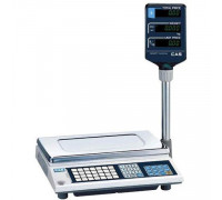 Весы CAS AP-15EX ВТ электронные торговые со стойкой до 15 кг