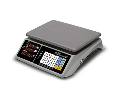 Весы M-ER 328AC-32.5 Touch-M RS232 и USB Lcd торговые