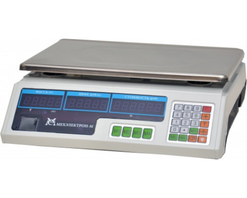 Весы ВР 4900-15-2Д-ДБ 02 электронные торговые без стойки до 15кг