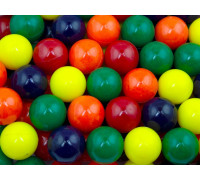 Мячи прыгуны 25 мм Лесные ягоды упаковка 100 штук