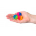 Мячи прыгуны 32 мм Цветной лед упаковка 50 штук