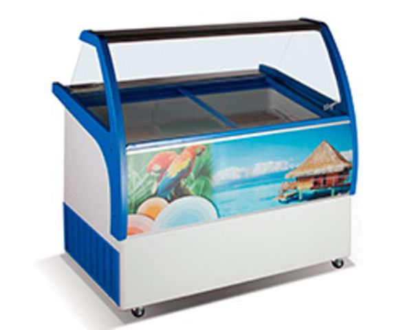 Витрина для мороженого Crystal Venus 36 elegante Витрина для мороженого Crystal Venus 36 elegante