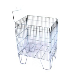 Корзина для распродаж WS046 41*61*85 см хром Корзина для распродаж WS046 41*61*85 см хром